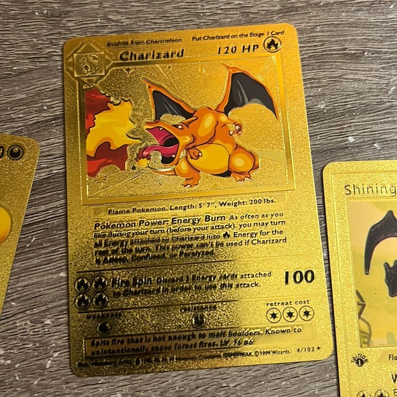 Toys | Charizard Gold | Poshmark
